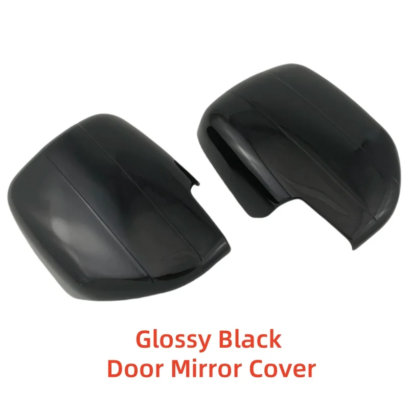 Gloss Black Carbon Rearview Car Modification Accessories Side Mirror Cover Trim For Toyota Land Cruiser LC100 FJ100 1998 - 2007