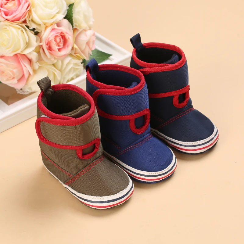 Spring Autumn Baby Shoes, Cute Short Boots For Little Boys, Soft And Comfortable For Babies Aged 0-1, Fashionable Baby Boots