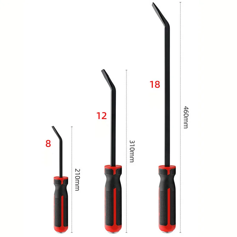 Imagem -06 - Ferramenta Multifuncional de Reparo do Pneu Pry Bar com Tampa de Impacto e Alça Antiderrapante Remoção de Unhas Puxando Pneu Livre de Arranhões 1pc