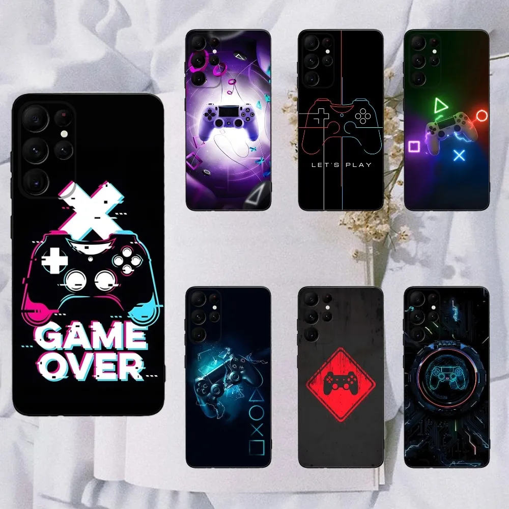 Play Station P-PS4 Game Phone Case For Samsung Galaxy A20,A21s,A22,A31,A32,A52,A53,A72,73,A80,A91 Soft Black Cover