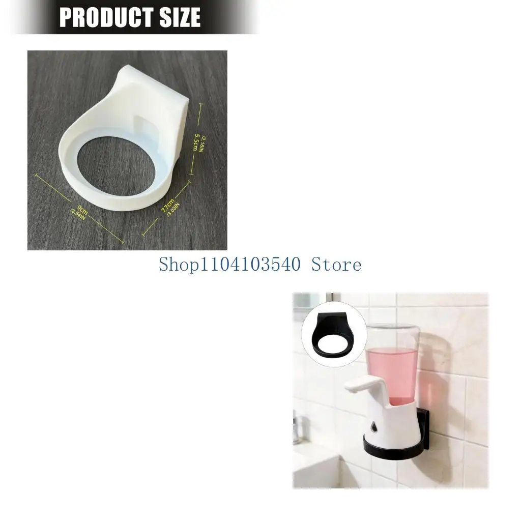 02DC Modern Soap Dispenser Holder Stand Sturdy Construction Multiple Color Option