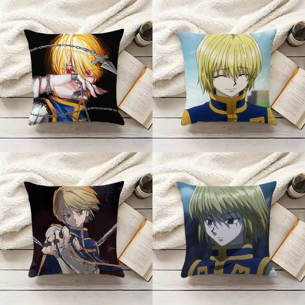 

H-Hunter X H-Hunter K-Kurapika Pillow Cover Sofa Cushion Cover Home Room Decoration Children Gift
