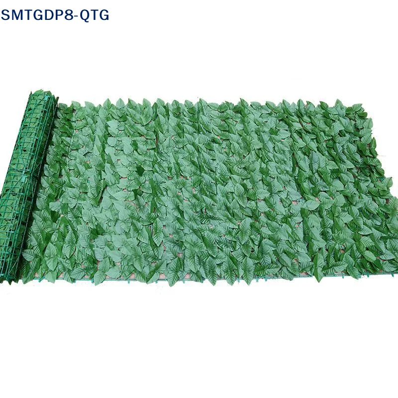 New 1M/3Meters Artificial Green Leaf Fence Panels Faux Privacy Fence Screen For Home Outdoor Garden Balcony Decoration