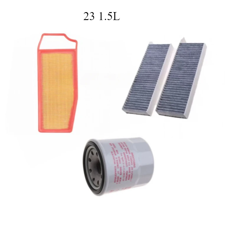 

3 шт./компл. фильтр салона воздушный масляный фильтр для Dongfeng Shine 2023 1,5 т 1,5 л 1,0 т