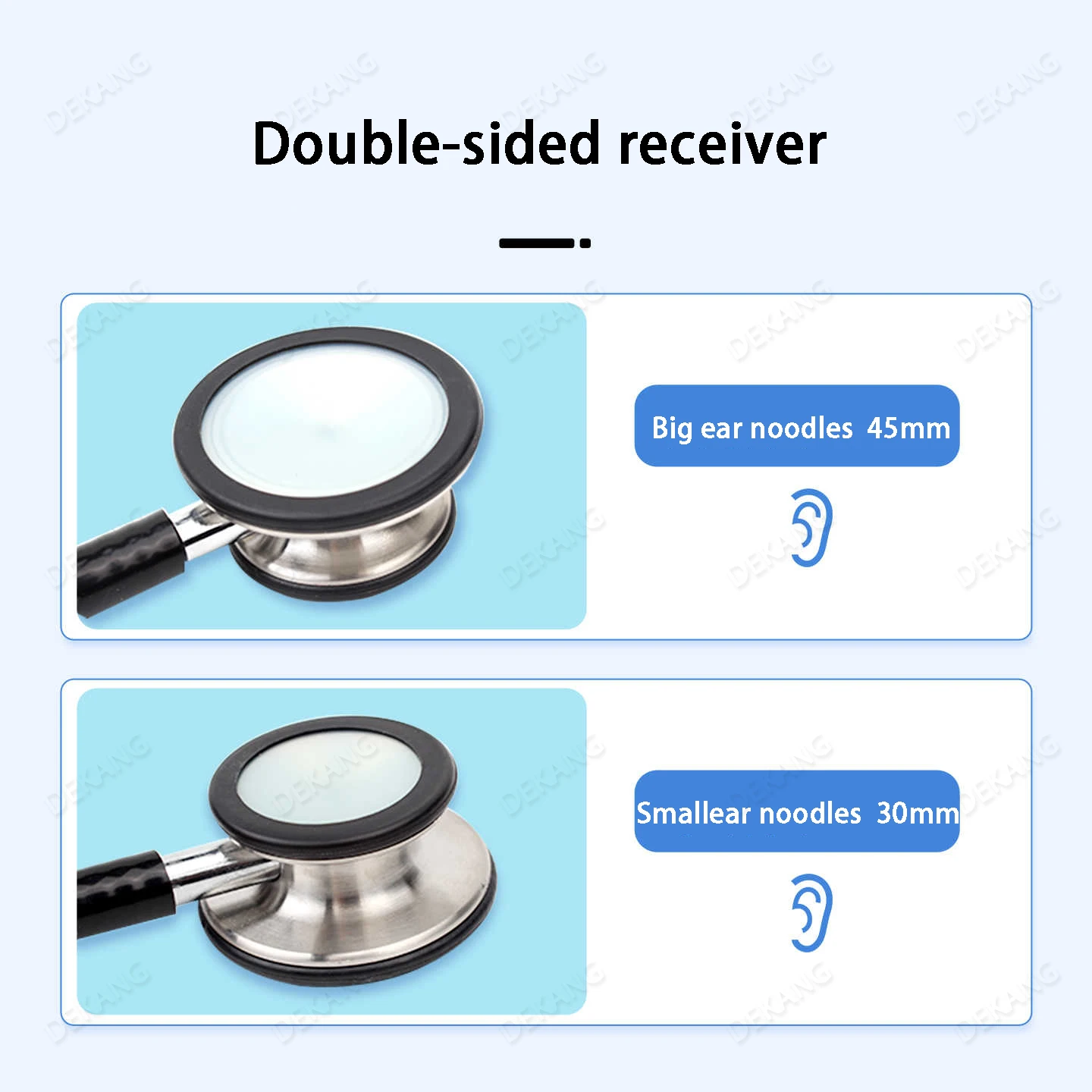 Double-Sided Stethoscope For Children And Adults, Pregnant Women, Fetal Heart Rate And Fetal Hearing, Professional Stethoscope
