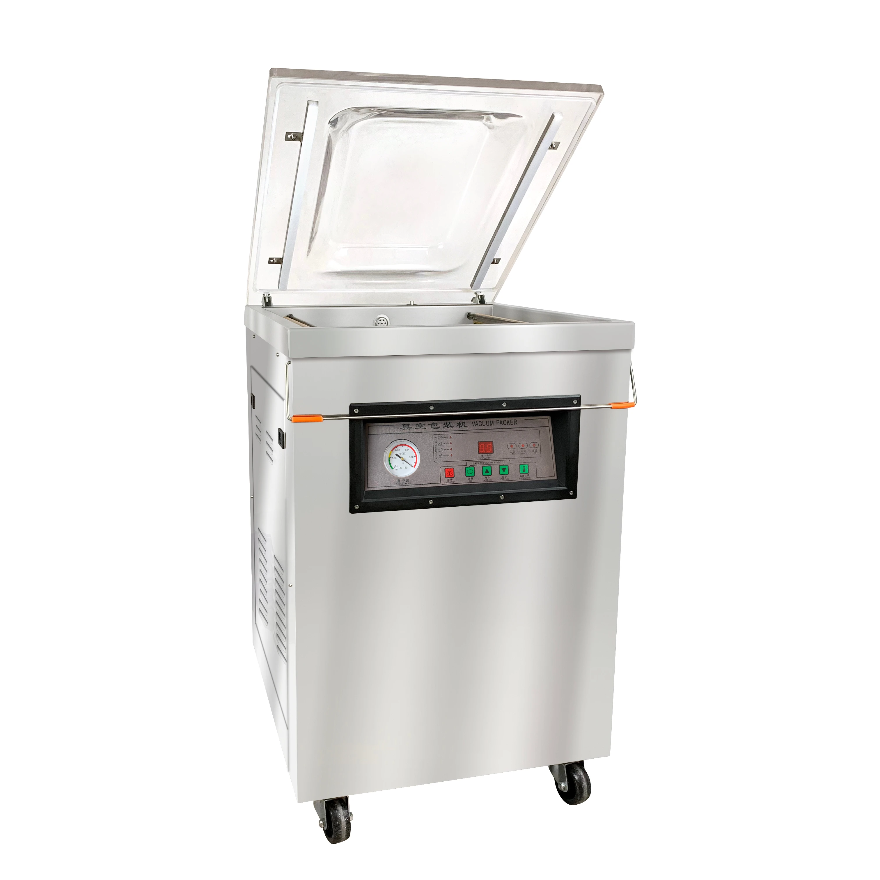 

CE Certified Single Chamber Automatic Vacuum Packing Machine Food Vaccum Sealer