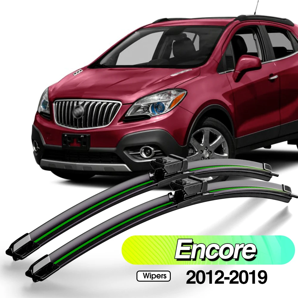 

For Buick Encore 2012-2019 2pcs Front Windshield Wiper Blades Windscreen Window Accessories 2013 2014 2015 2016 2017 2018