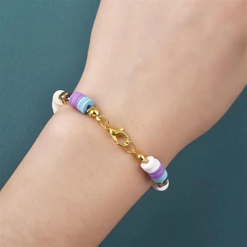 100pcs Lobster Clasp Jump Rings Connector Clasp Crimp End Beads For Bracelet Necklace Chains DIY Jewelry Making Accessories Set