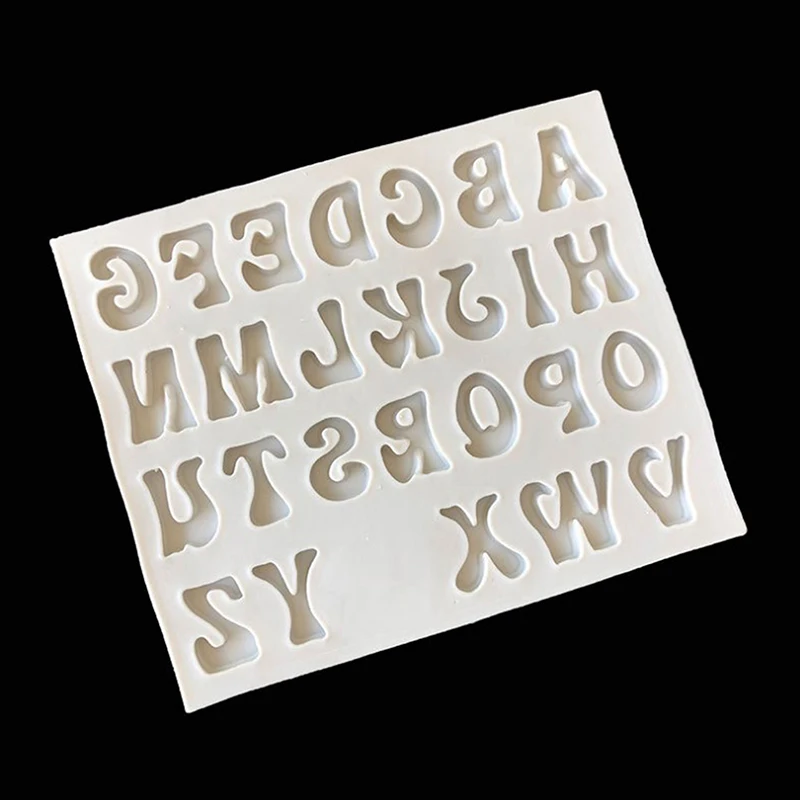 3D Letter & Number Silicone Mold Fondant Craft Cake Candy Chocolate Sugarcraft Ice Pastry Baking Tool Mould Cake Decorating Tool
