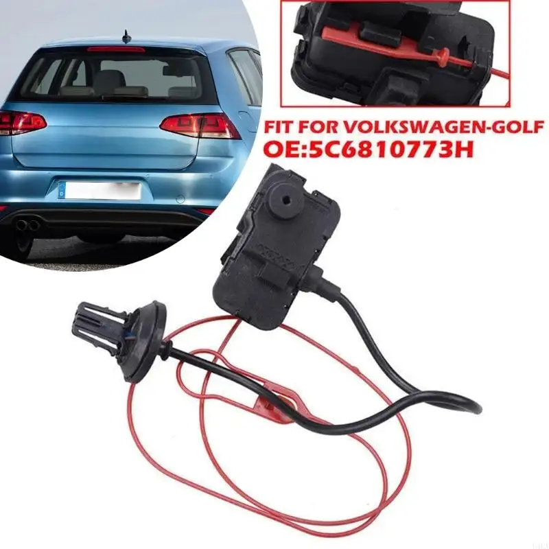 Meccanismo bloccaggio in plastica U4LA Attuatore Capslock Copslock per copertura del carburante Golf Mk7