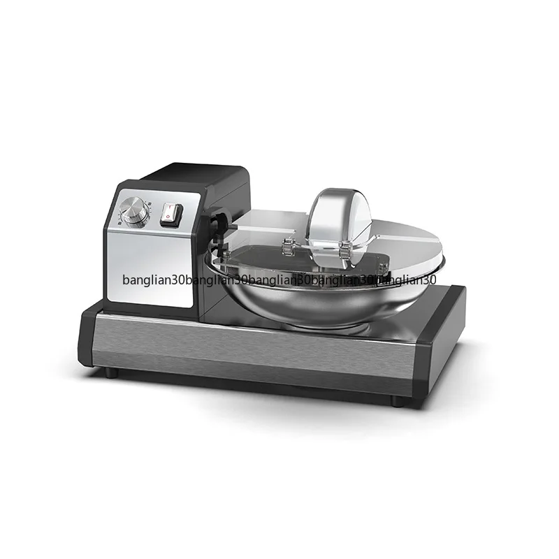 Multifunctional Commercial Electric Basin Type Vegetable Cutting Meatball Filling Hot Pot Shop Steamed Bun Leek Chopping Machine