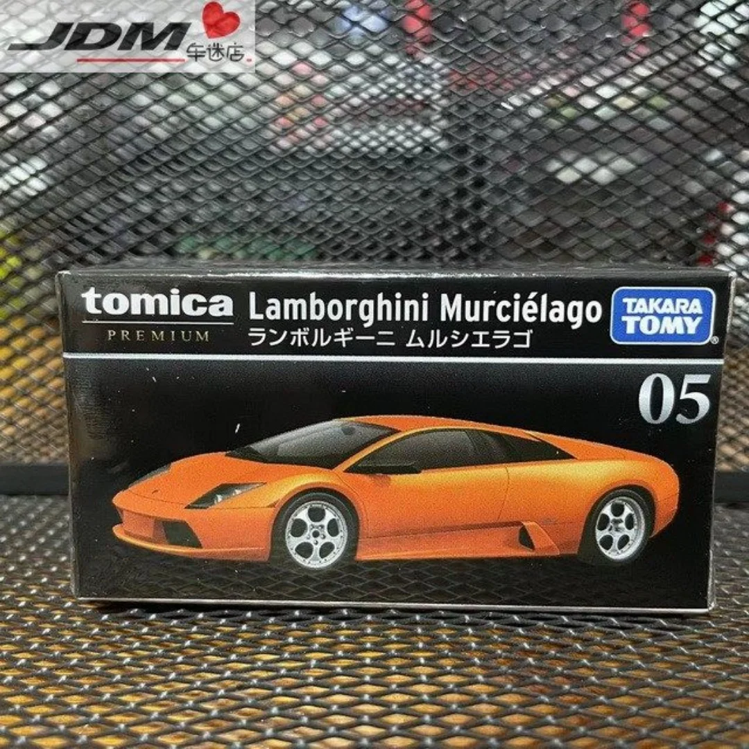 

Takara Tomy Tomica Premium 05, Lamborghini Murcielago, литая под давлением модель спортивного автомобиля из сплава, детский рождественский подарок, игрушки для мальчиков