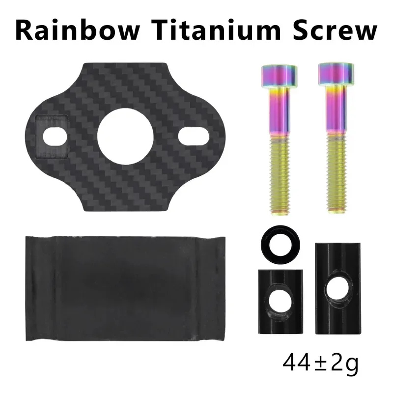 For  F/F12/F10/8 Seatpost clamp New ultra light titanium alloy screw carbon fiber , 1pcs