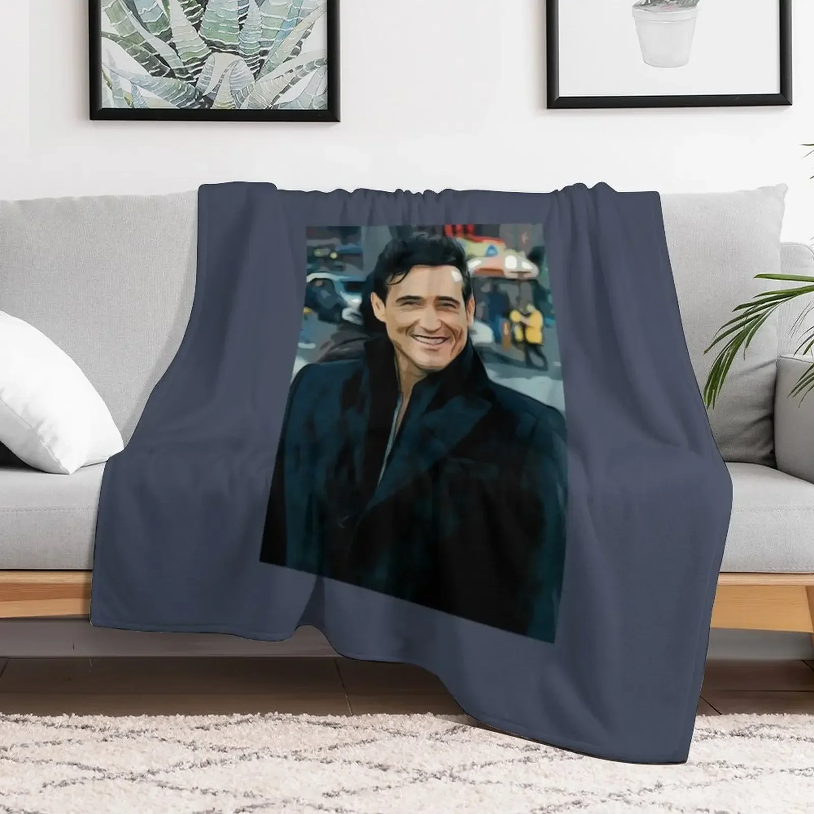 

Il Divo Singer Carlos Marin Throw Blanket Loose for sofa Blankets