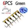6pcs Green