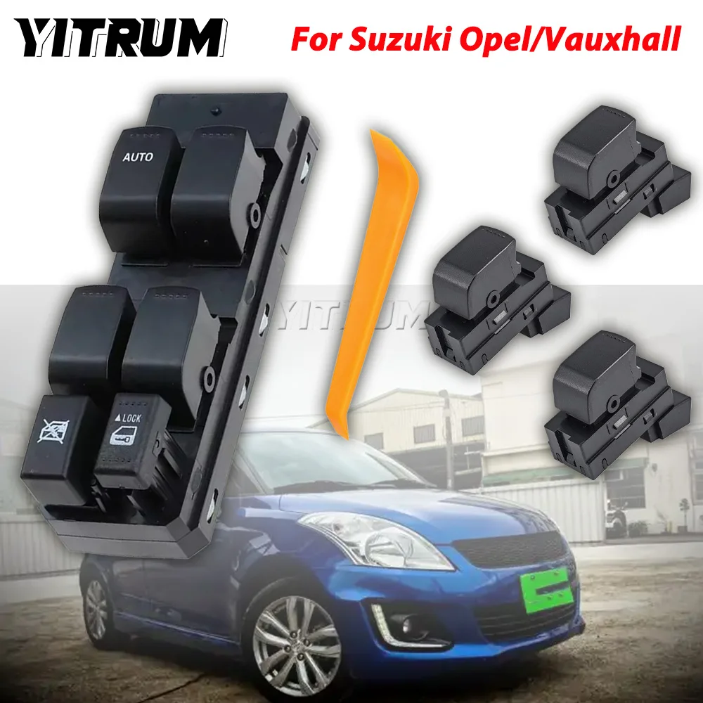 

YITRUM Power Window Control Switch Button For Suzuki SX4 Swift New Alto Grand Vitara 37990-77J00 37995-62J00