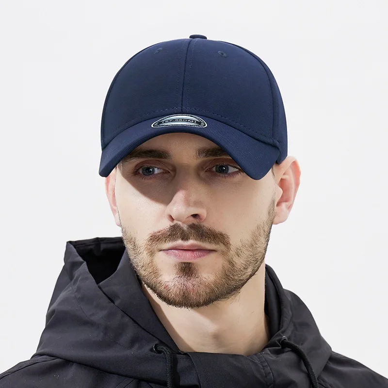 Custom Logo Fitted Closed Full Short Brim Perforated Mesh Baseball Cap Men and Women Outdoor Sun Protection Trucker Hat Gorras
