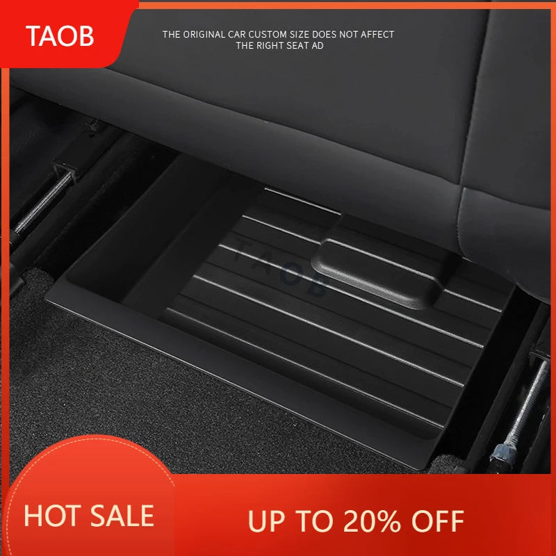 New High Quality For BYD Seagull Dolphin Mini Surf Front Seat Bottom Drawer Storage Box Under Seat Push Pull Tray Auto Interior