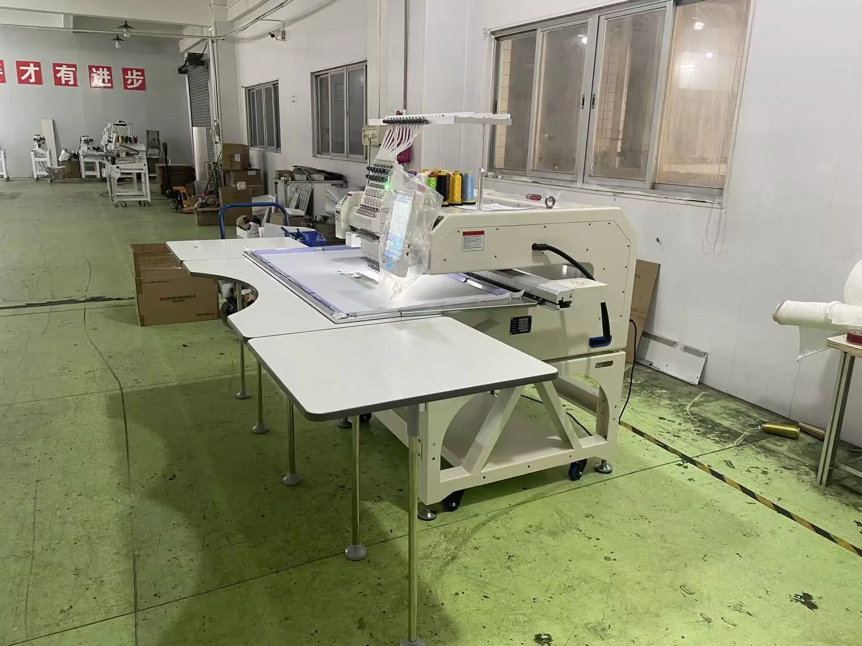 Yonthin 1200*600 mm Working Size  Barudan Computerized Single Head Embroidery Machine for Monogram Abaya Clothes