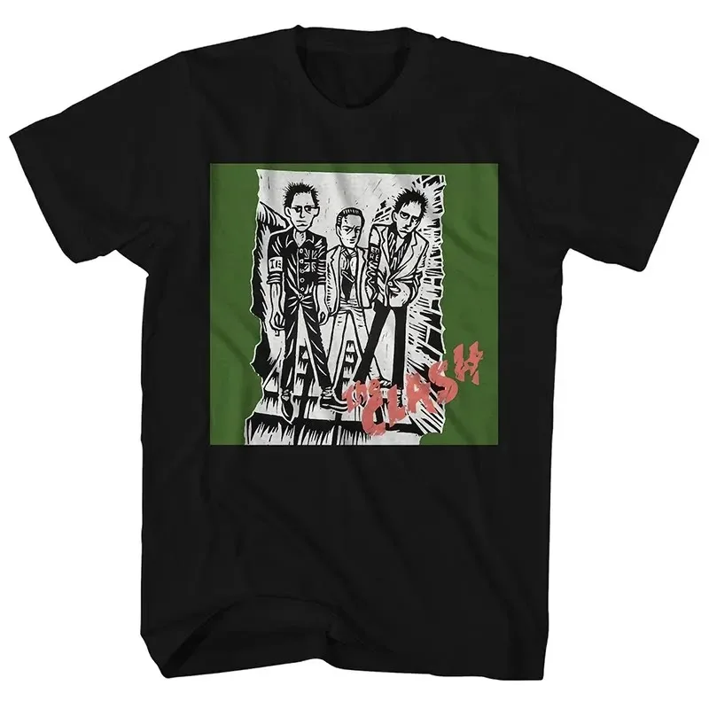 The Clash Band – London Calling – Gitarrentasche für Gitarristen, Rockband, T-Shirt mit kurzen Ärmeln, geeignet für Damen und Herren. – Detail 4