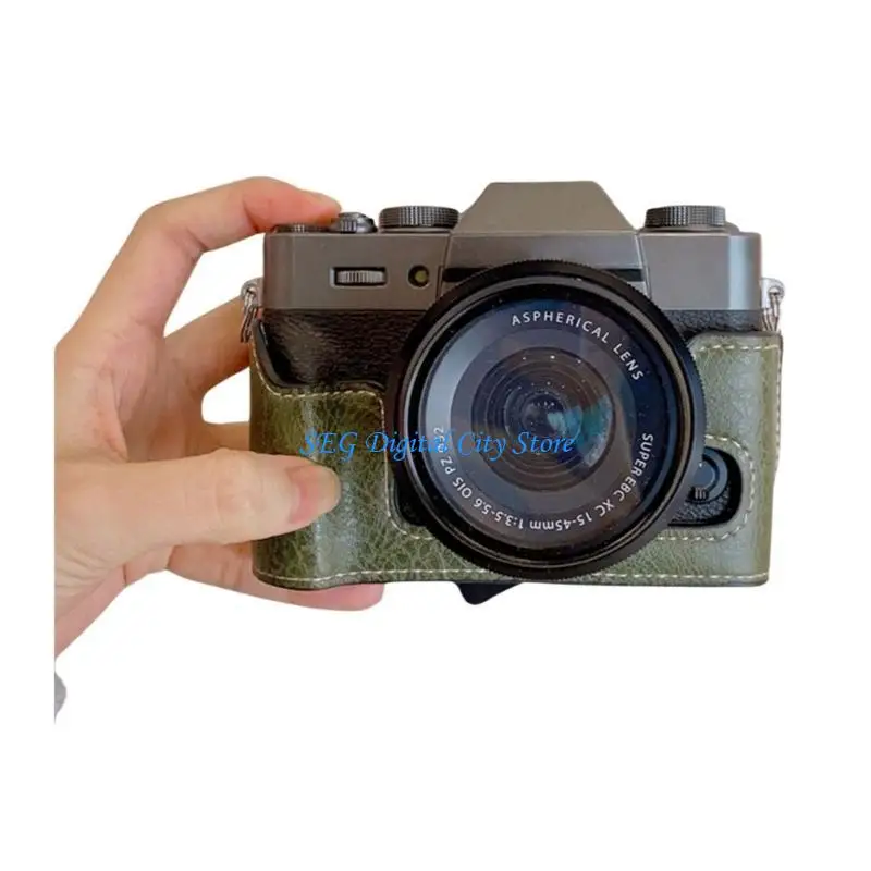 

U75B Fashionable Half Camera Storage Case Camera Sleeve Skin for XT30 XT20