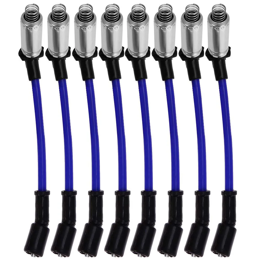 

8PCS Spark Plug Ignition Wire for 2000-2009 Chevy GMC Saab Isuzu Hummer V8 48322R 48322