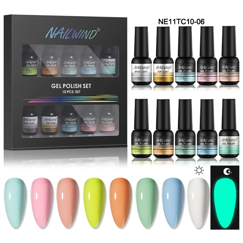 Nailwind Semi Permanente Vernis Gel Nagellak Set Voor Nagels Art Alle Voor Manicure Set Base Top Coat Gel Polish nail Kits