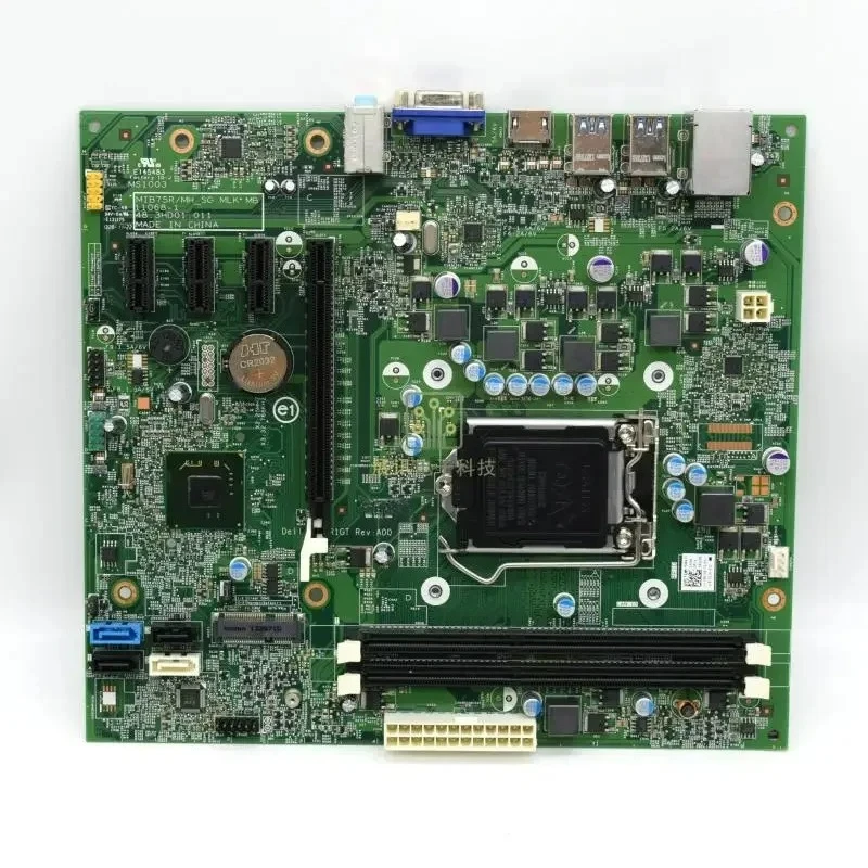 Used For Dell Inspiron 660S 270S main board XR1GT 84JOR 478VN B75  (store code: 0727)