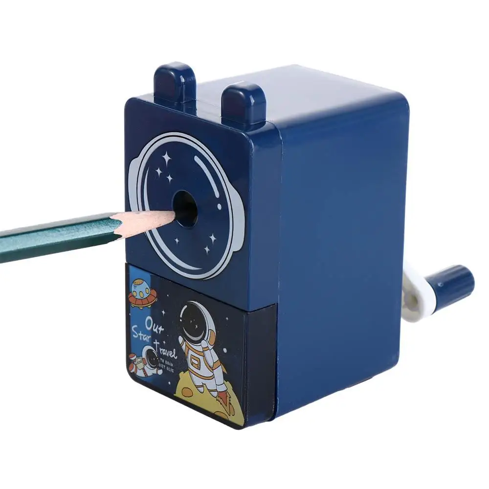 Automatically Enters Lead Hand Crank Pencil Sharpener Drawing Writing Mechanical Pencil Cutter Sketching Manual Pencil Sharpener
