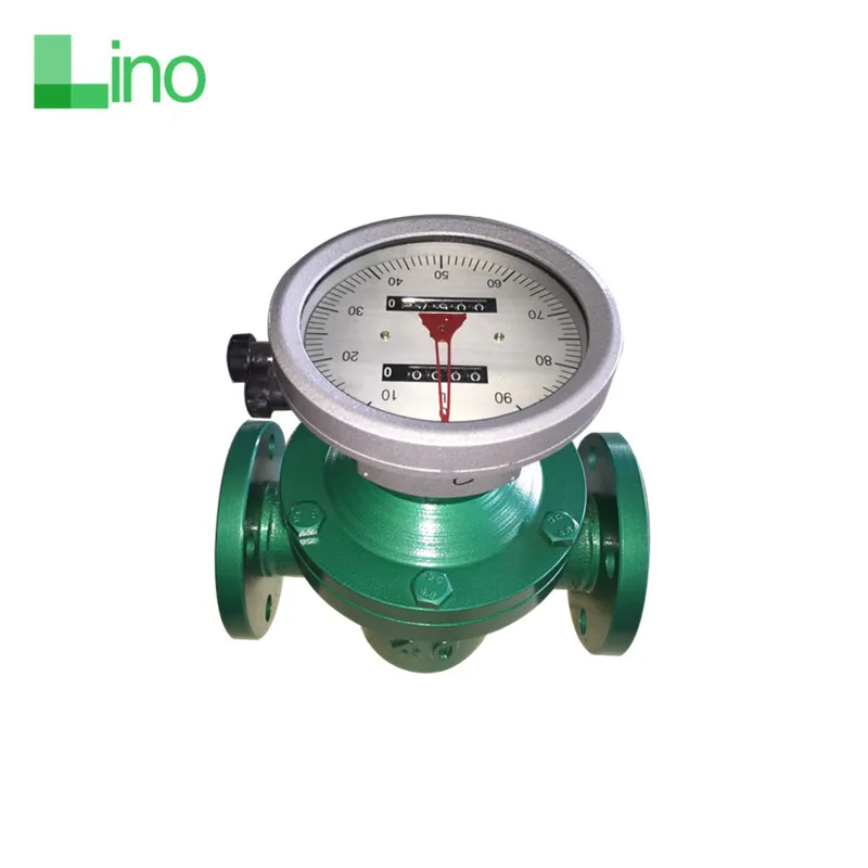 LN LC series mechanical volumetric oval gear fuel flow  meter diesel fuel