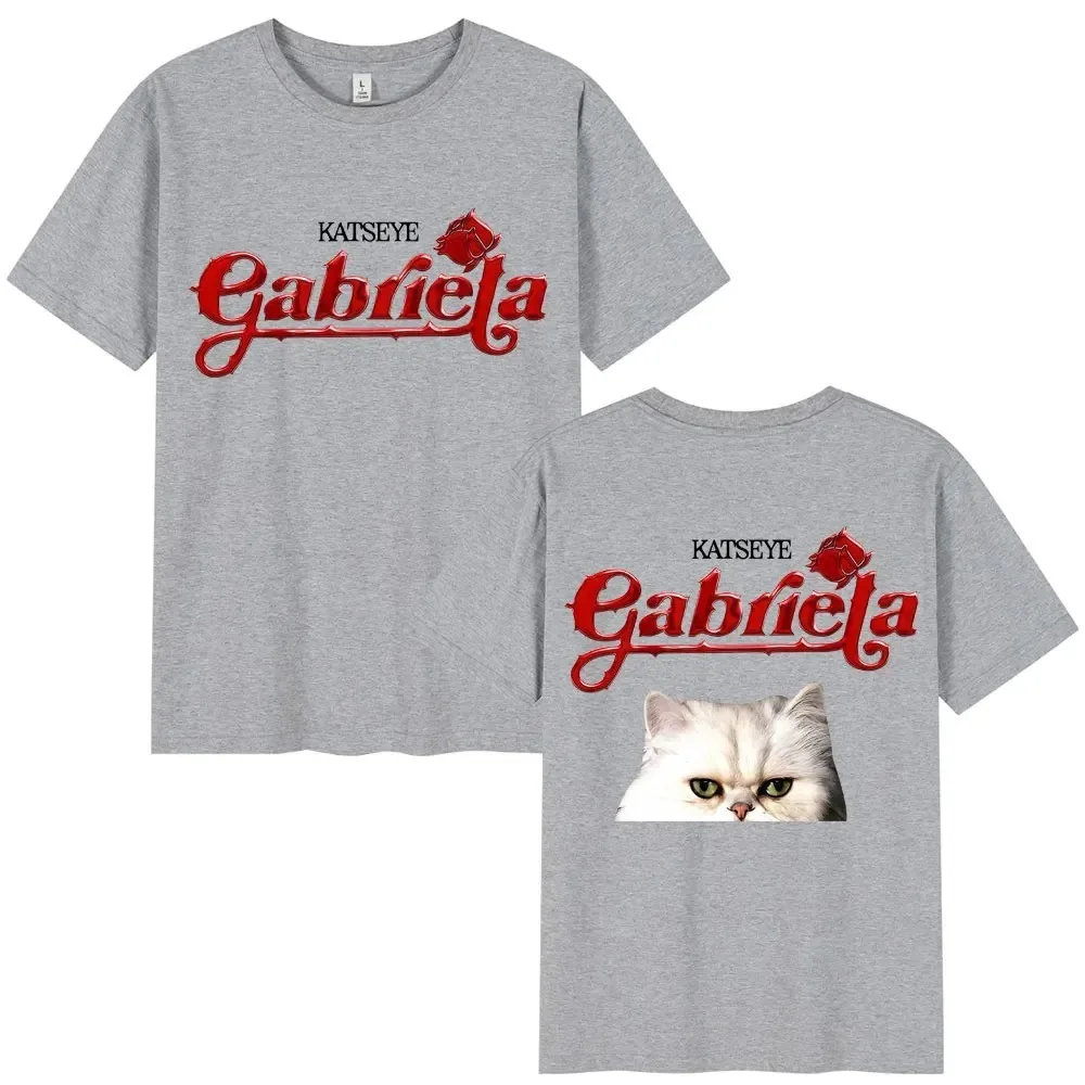 KATSEYE Gabriela Tour 2025 Grafik-T-Shirts Mode Hip-Hop Vintage Herren Damen T-Shirt Mode Harajuku Kawaii Y2K Kleidung – Detail 9
