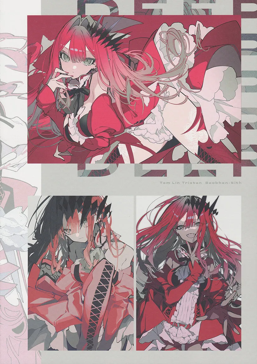 KIE MOCHIZUKI Art Book: Deep Illustration Collection Feat. FGO Barghest & Popular Pixiv Works | Full Color Anime Artbook