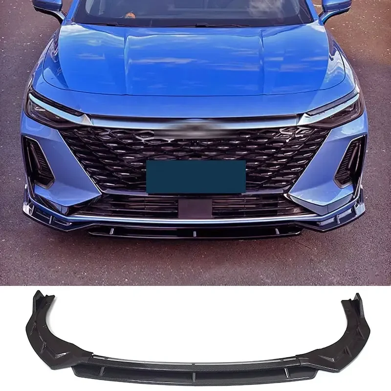 

Front Bumper Lip for Chery Arrizo 8 Air Splitter Car Body Kit Spoiler 2022 To 2024 Black Skirts Accessories