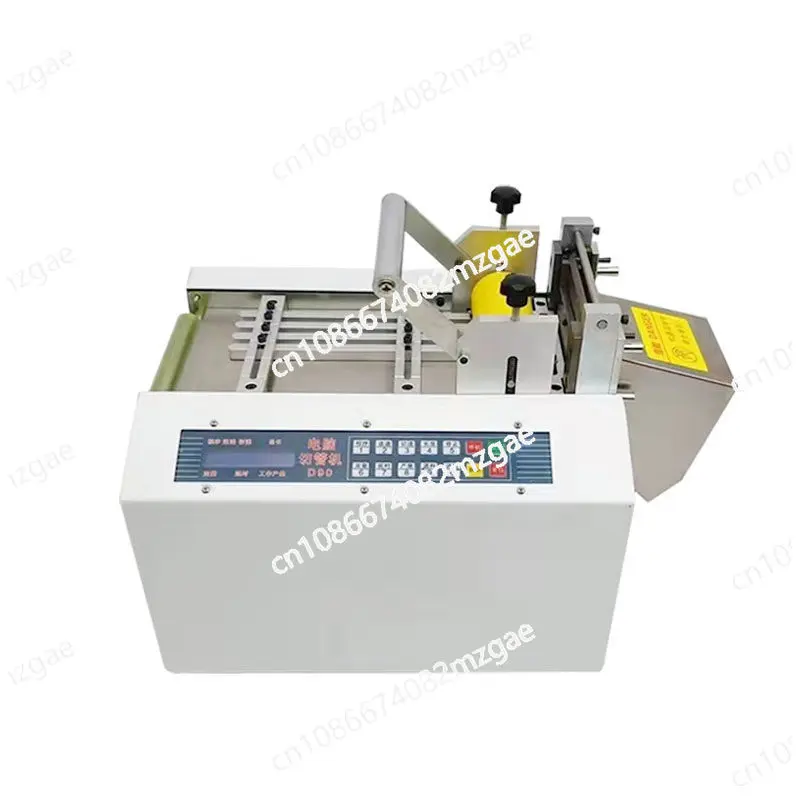 Fully automatic computer PVC heat shrinkable pipe casing cutting machine Silicone Teflon pipe Fiber pipe Wire rope cutting