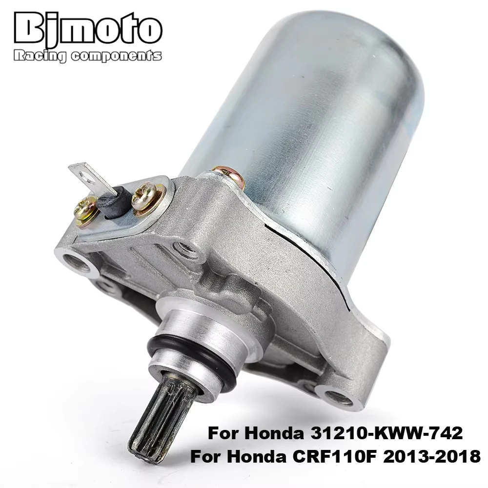 

Motorcycle Electric Engine Starter Motor For Honda CRF110F CRF 110 F 2013-2018 31210-KWW-742 2014 2015 2016 2017