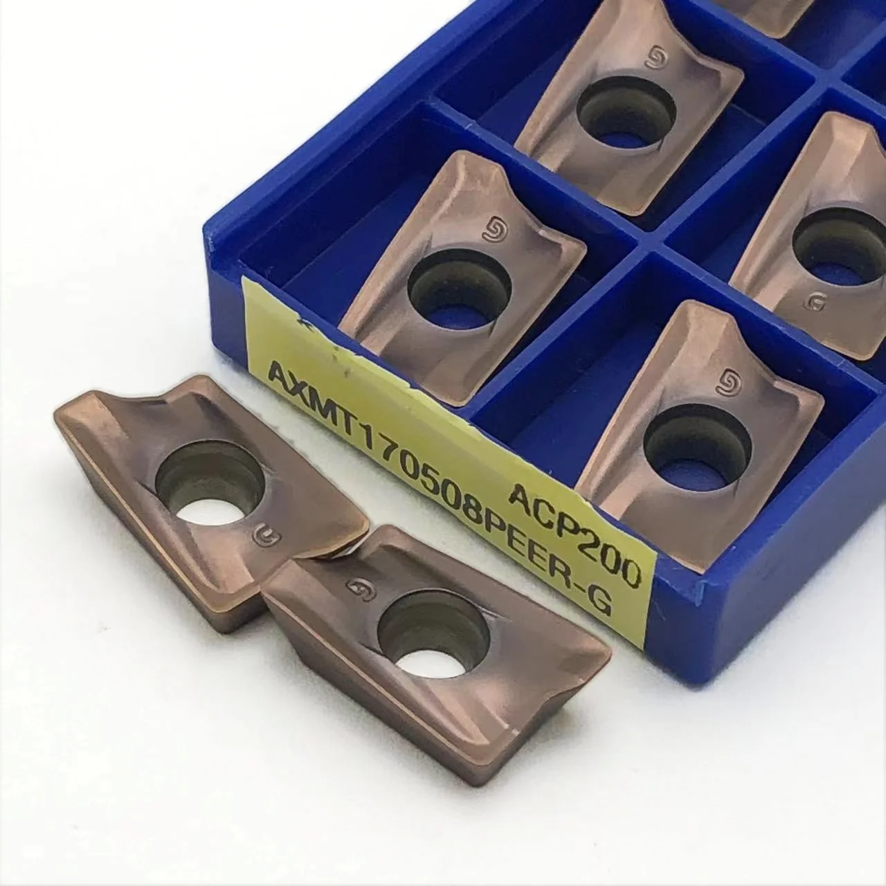 하이 퀄리티 CNC 밀링 절삭 공구, AXMT123508PEER G ACP200 AXMT170508PEER G ACP200 100% 정품
