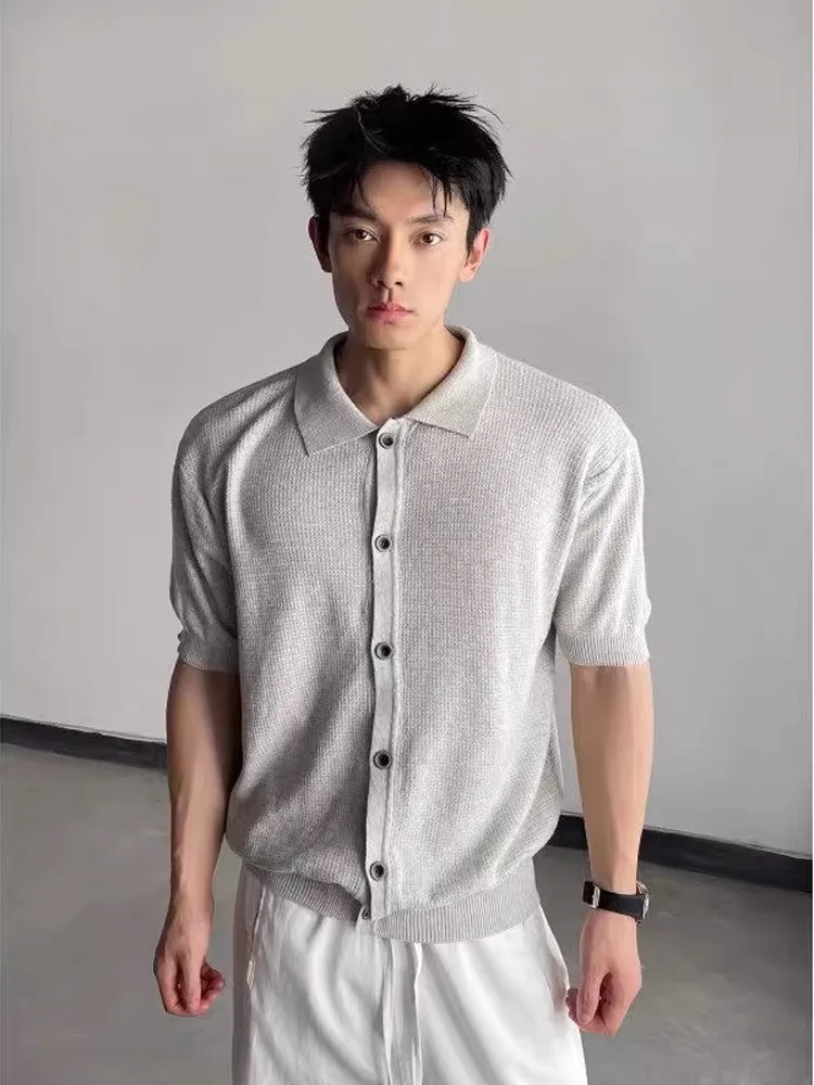 

Мужская трикотажная подставка ort Sve irt, повседневная, универсальная, летняя, легкая, из полиэфирного волокна, подходит для дизайна, крутая плата...