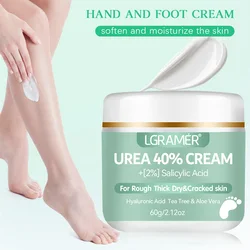 40% Urea+2% Salicylic Acid Foot Cream Suitable for Rough Thick Dry and Damaged Skin Softening and Moisturizing The Skin Deeply