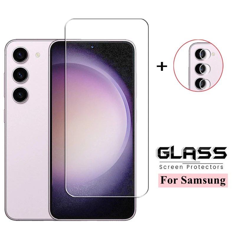 

Закаленное стекло для Samsung Galaxy S23 FE, Защитная пленка для экрана Samsung Galaxy S23 FE, стекло