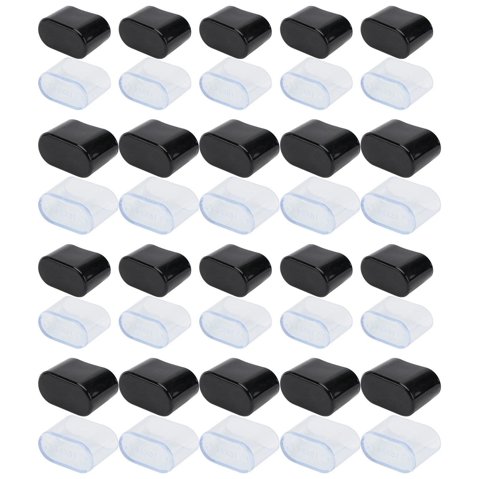 

40Pcs Table Feet Covers Durable Anti-Slip Furniture Protectors Practical Desk Feet Pads Protect Floors from Scratches