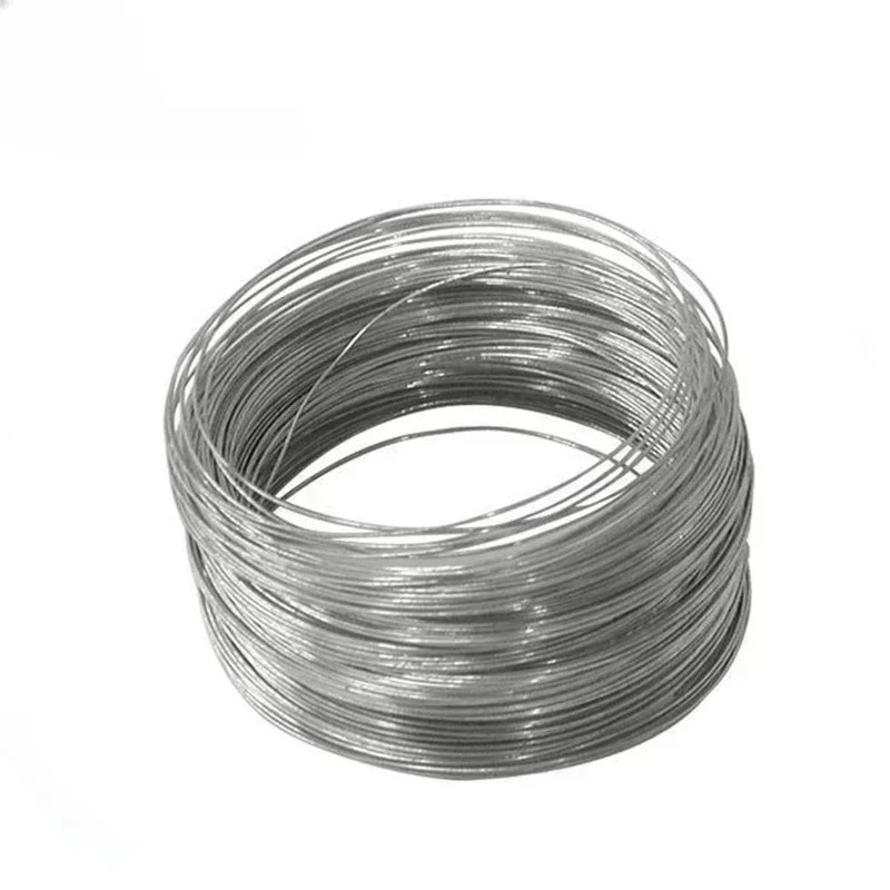 10m/lot 0.4mm 0.5mm 0.6mm Tungsten Wire In Coil  99.95% Pure Tungsten Wire Heating Element For Wire Cutting Machine