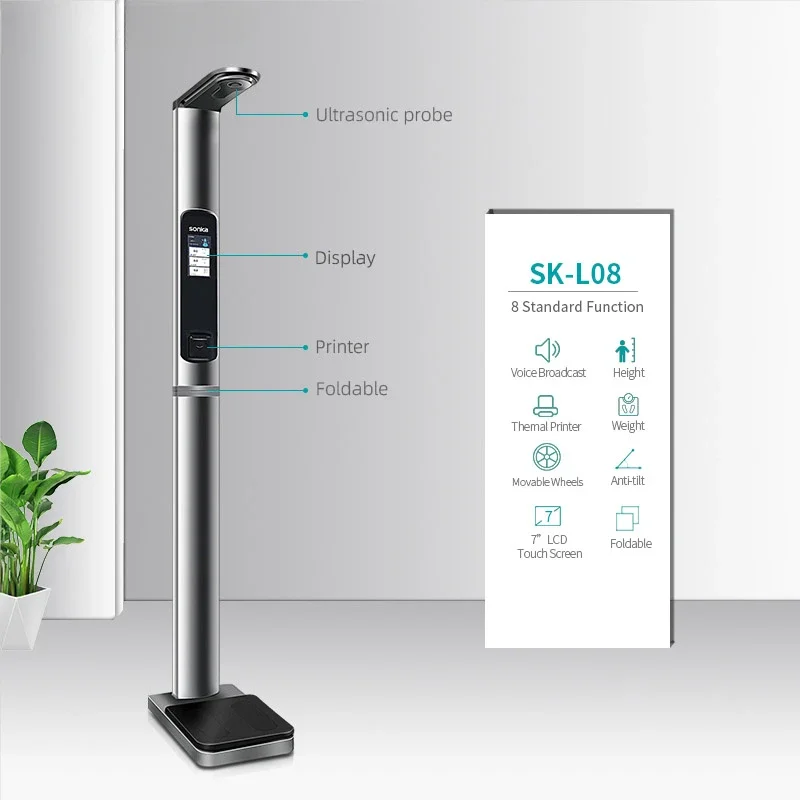 Digital Pro BMI Smart Bluetooth Height Measurement Coin-Operated Scale