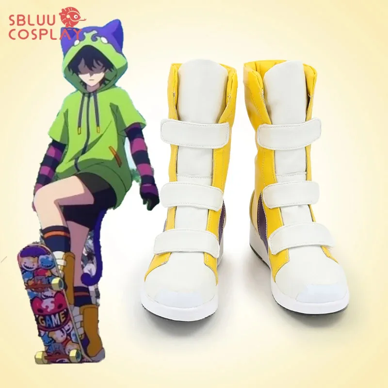 

LQSBluuCosplay Anime Chinen Miya Cosplay Shoes Custom Made Boots