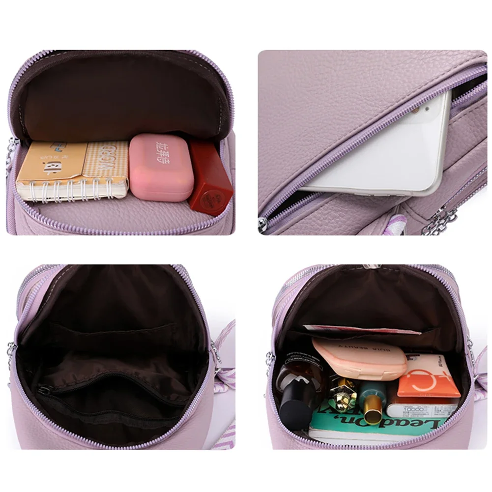 Women Chest Bag Adjustable Shoulder Strap Satchel Bags PU Leather Messenger Bag Fashion Solid Color Crossbody Bag Female Clutch