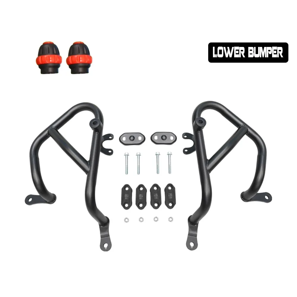 Voor HONDA NC750X 2025 Motorfiets Bumper Anti-val Guard Bar Bovenste en Onderste Anti-val Bar Egine Guard gemodificeerde Accessoires