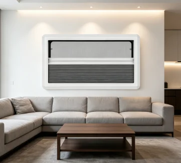 Durable Acrylic Right Angle RV Window With Air Vent 900X450mm E13 Certified Camper Van Aluminum Window