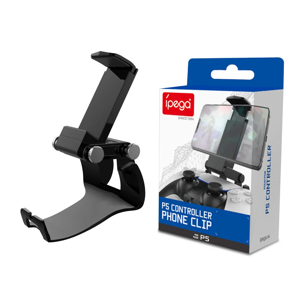 ipega PG-P5005 PS5 Adjustable Wireless Handle Mobile Phone Holder P5 Foldable P5 Three-stage Stretch Stand for PS5 Adjustable Wi