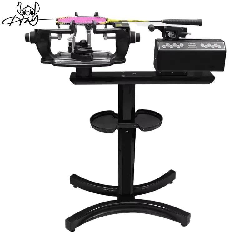 Vertical Computerized Tennis and Badminton Racket Stringing Machine for Professional Racquet Threading and Restringing