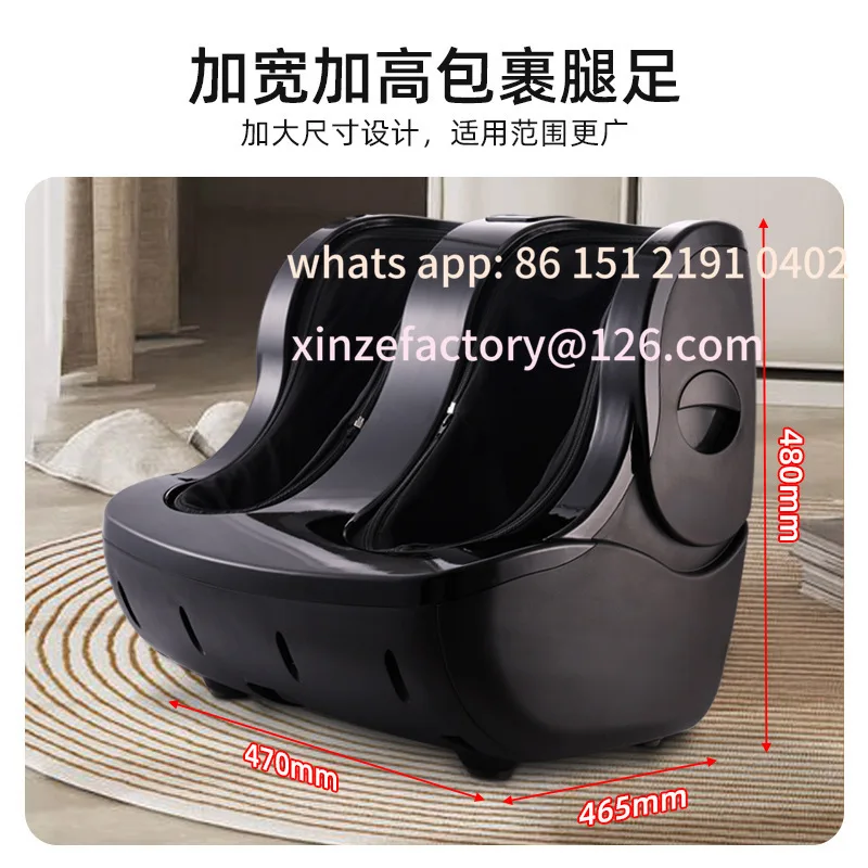 Customizable Wireless Remote Control Foot Therapy Machine Foot Massager Household Full Wrap Heating Kneading Leg Beauty