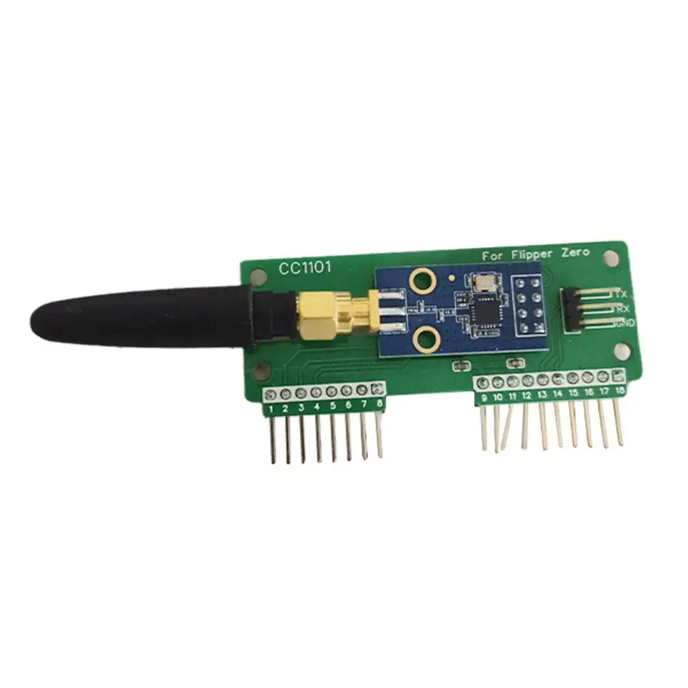 Новинка для Flipper Zero WiFi CC1101 SubGhz 433 МГц макетная плата GPIO модуль мыши Фото №3